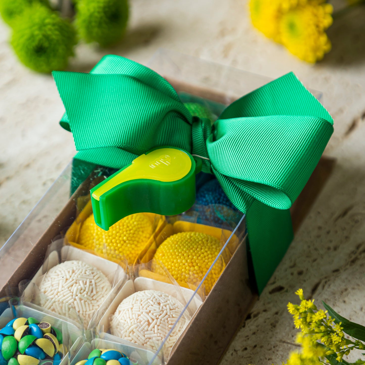 Caixa Presente sem Decoração 20 Doces - Coleção Copa