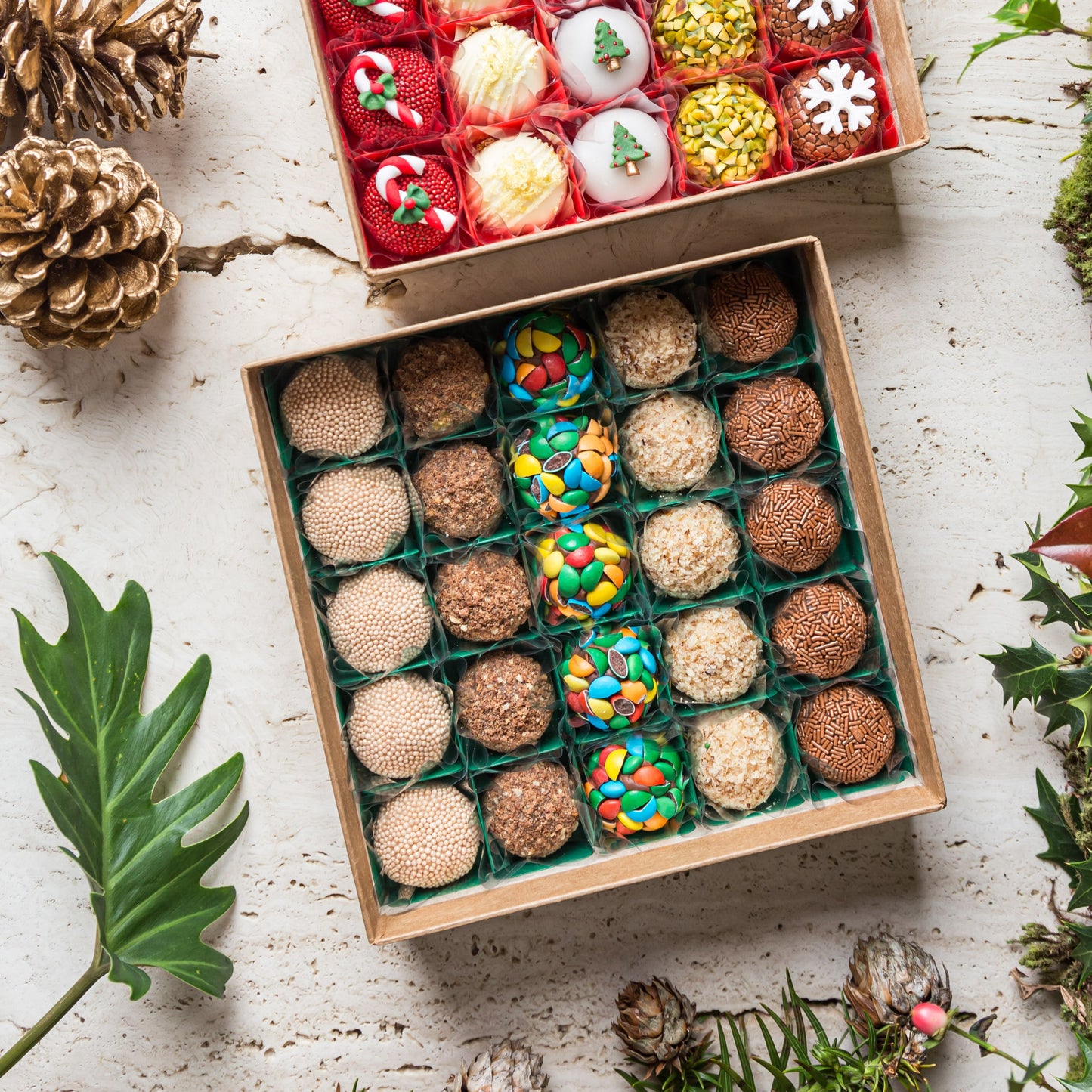 Caixa Viagem com 25 Doces - Coleção de Natal - Somethin' Sweet by SVG