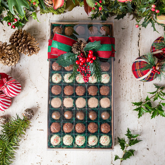 Caixa Presente  com 50 Doces - Coleção de Natal - Somethin' Sweet by SVG