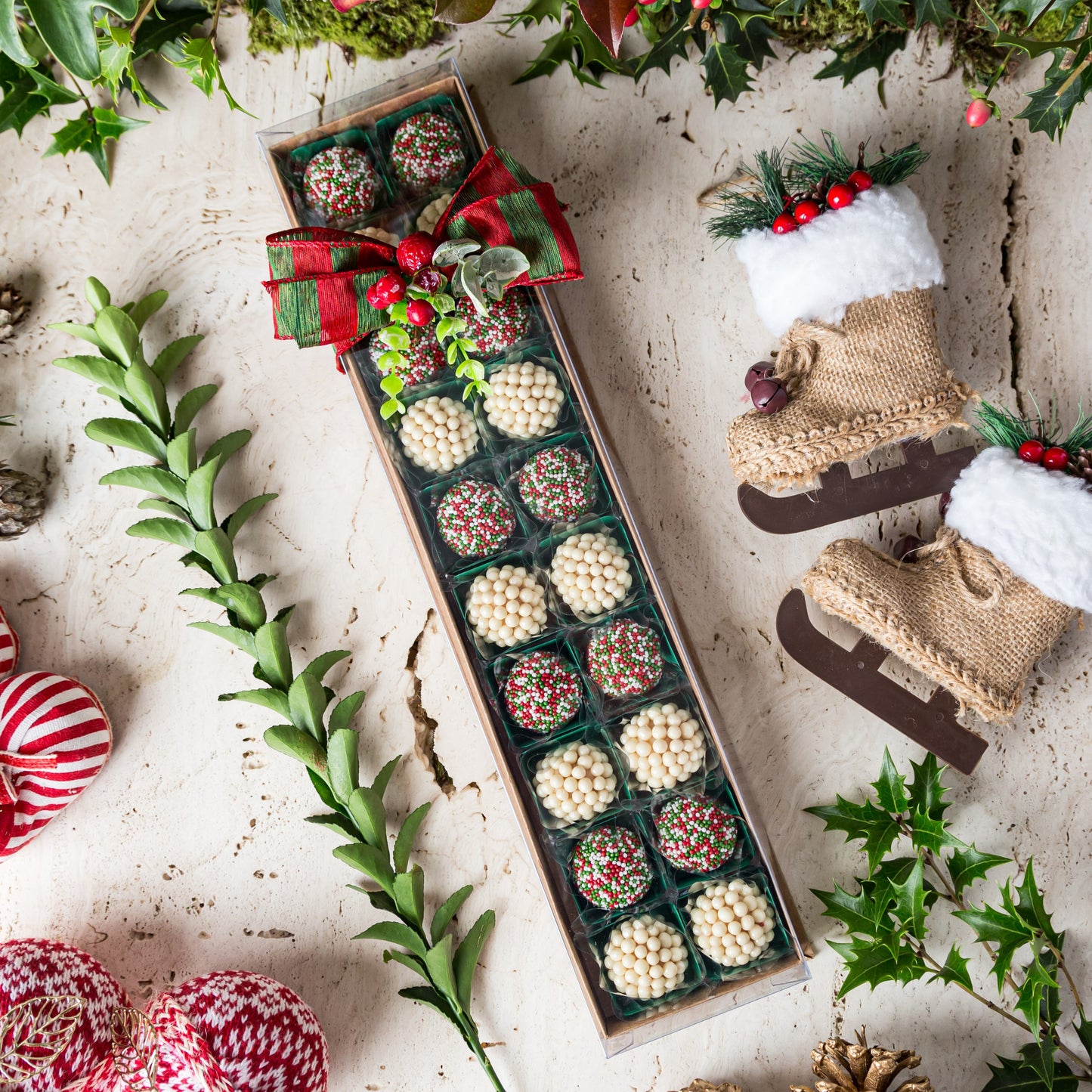 Caixa Presente  com 20 Doces - Coleção de Natal - Somethin' Sweet by SVG