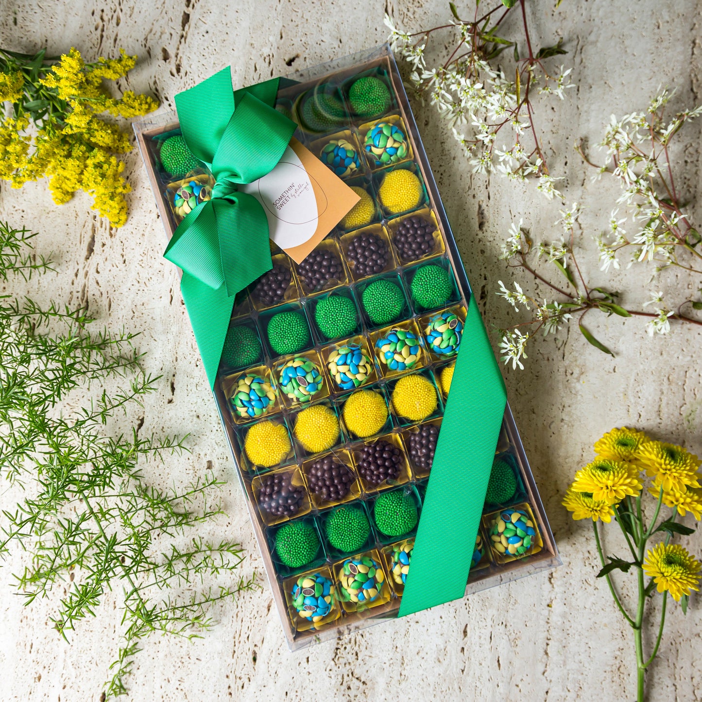 Caixa Presente sem Decoração 50 Doces - Coleção Copa