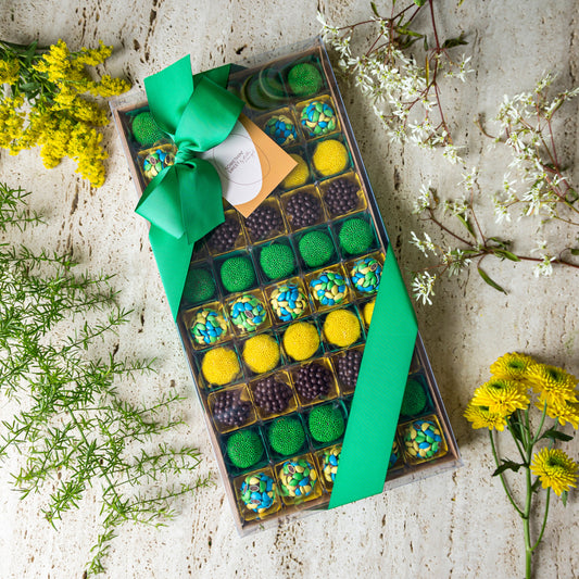 Caixa Presente sem Decoração 50 Doces - Coleção Copa
