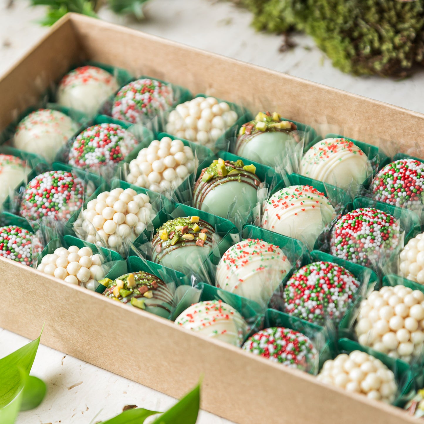 Caixa Viagem com 32 Doces - Coleção de Natal - Somethin' Sweet by SVG