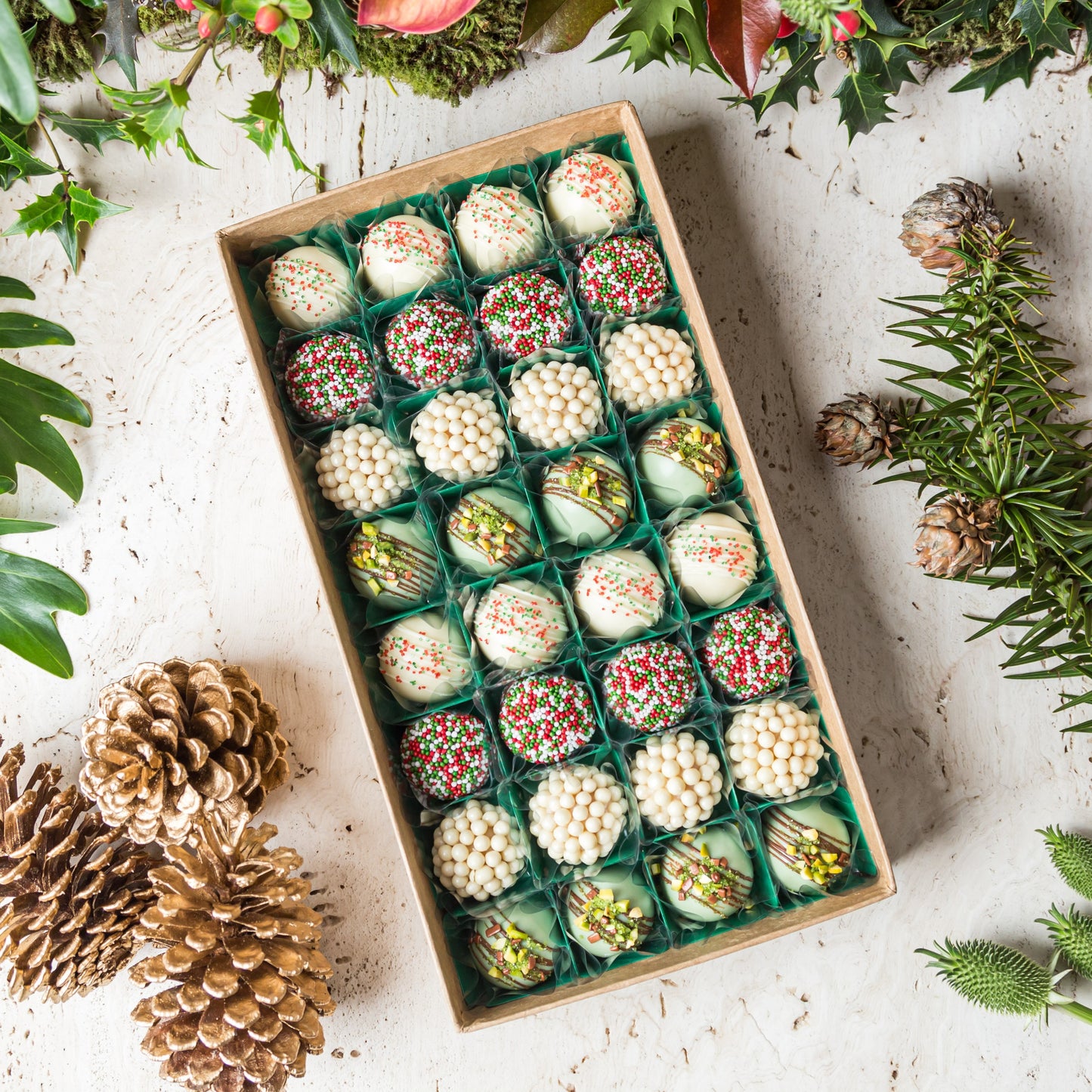 Caixa Viagem com 32 Doces - Coleção de Natal - Somethin' Sweet by SVG