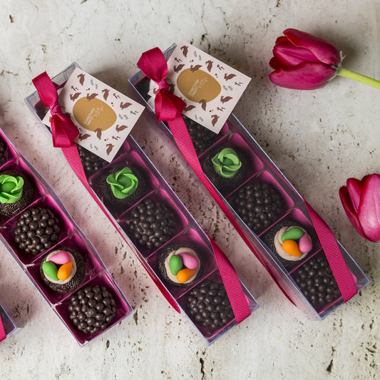 Caixa Lembrancinha Decorada com 6 Doces - Coleção de Páscoa - Somethin' Sweet by SVG