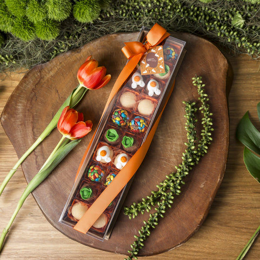 Caixa Presente Decorada com 20 Doces - Coleção de Páscoa - Somethin' Sweet by SVG