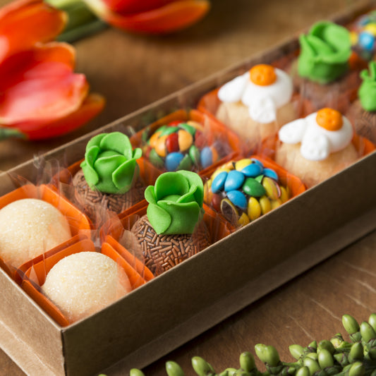 Caixa Presente Decorada com 20 Doces - Coleção de Páscoa - Somethin' Sweet by SVG