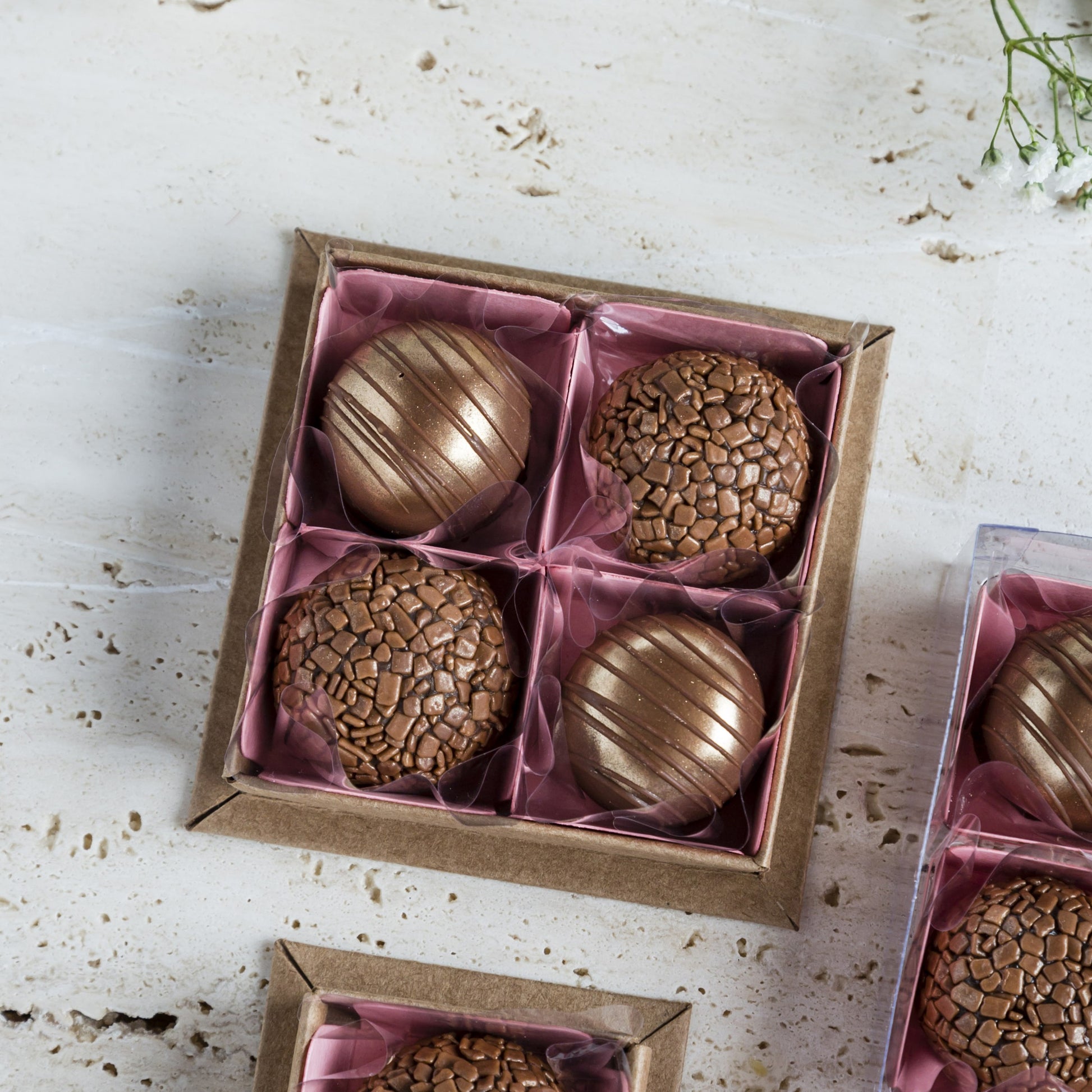 Caixa Lembrancinha  com 4 Doces - Coleção de Natal - Somethin' Sweet by SVG